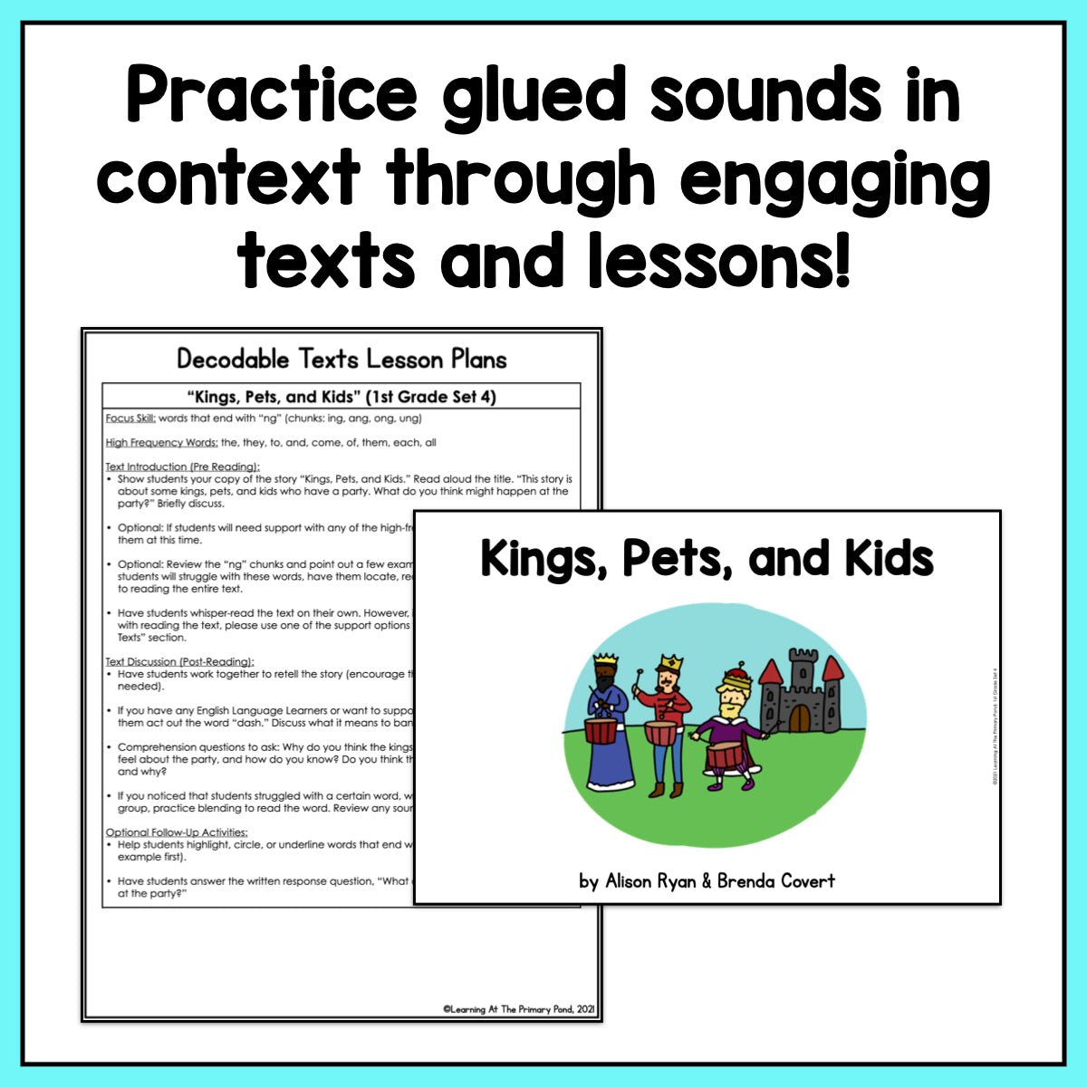 Decodable Readers | Glued Sounds | First Grade Set 4 | SOR aligned - learning-at-the-primary-pond