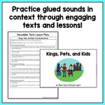 Decodable Readers | Glued Sounds | First Grade Set 4 | SOR aligned - learning-at-the-primary-pond