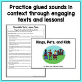 Decodable Readers | Glued Sounds | First Grade Set 4 | SOR aligned - learning-at-the-primary-pond