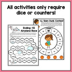 Double Final Consonants Games: First Grade No-Prep Phonics - learning-at-the-primary-pond