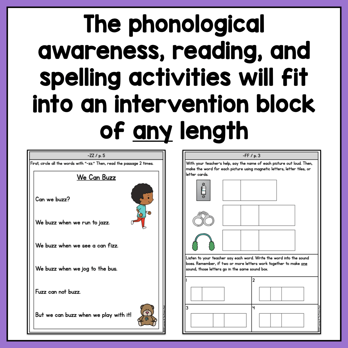 *Double Final Consonants Intervention Pack | No - Prep, Phonics - Based Reading Intervention SALE - Learning at the Primary Pond