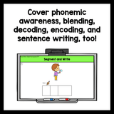 Double Final Consonants Phonics Slides | FLOSS Rule | Google Slides Phonics - Learning at the Primary Pond