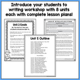 First Grade Writing Workshop Curriculum Bundle - learning-at-the-primary-pond
