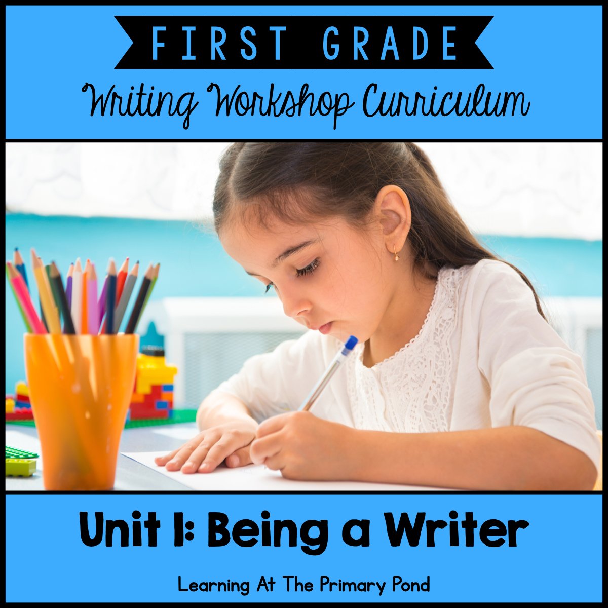 First Grade Writing Workshop Intro Unit {1st Grade Writing Workshop Unit 1} - learning-at-the-primary-pond