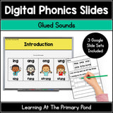 Glued Sounds Phonics Slides | Welded Sounds - NG & - NK | Google Slides Phonics - Learning at the Primary Pond