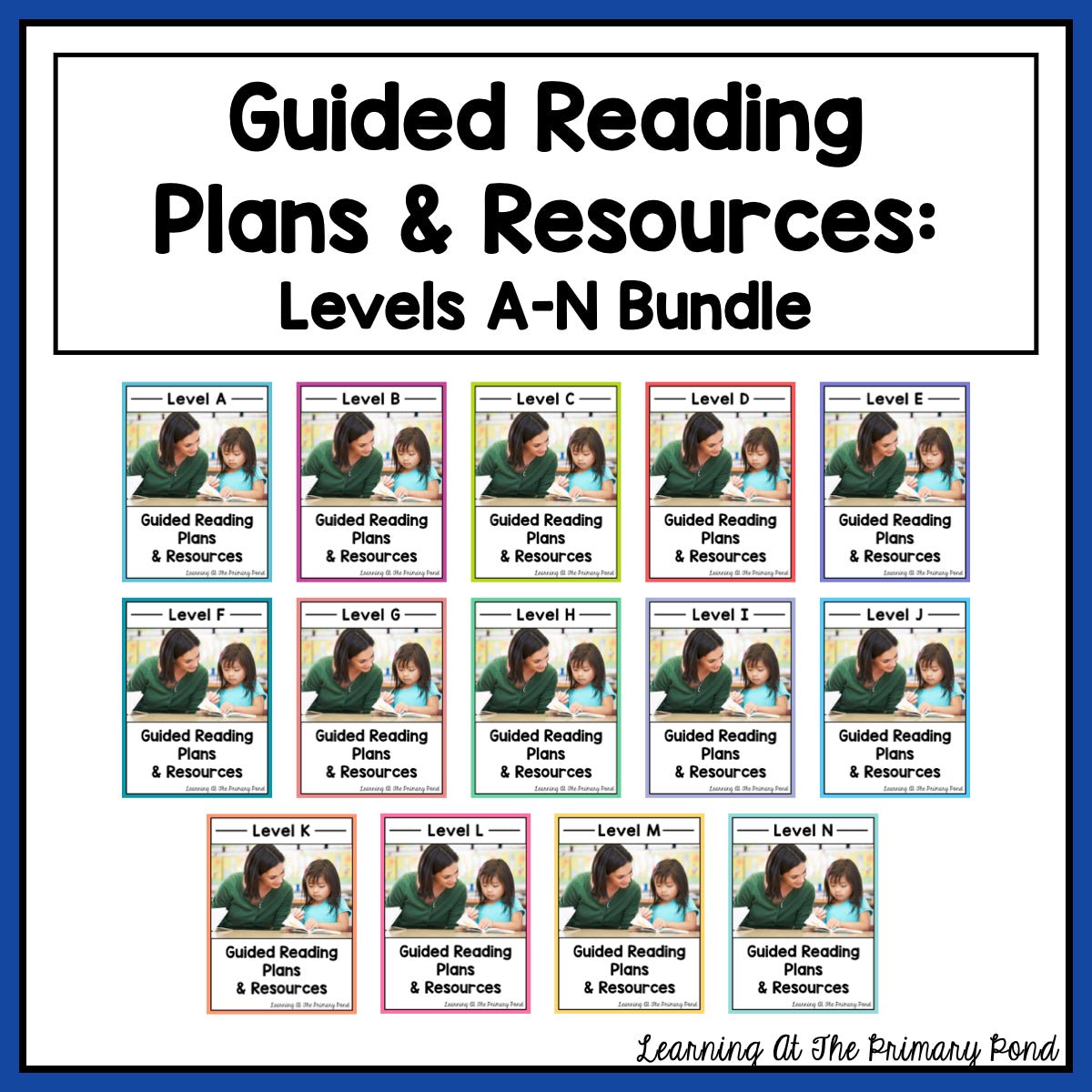 Guided Reading Activities and Lesson Plans - Levels A Through N BUNDLE - learning-at-the-primary-pond
