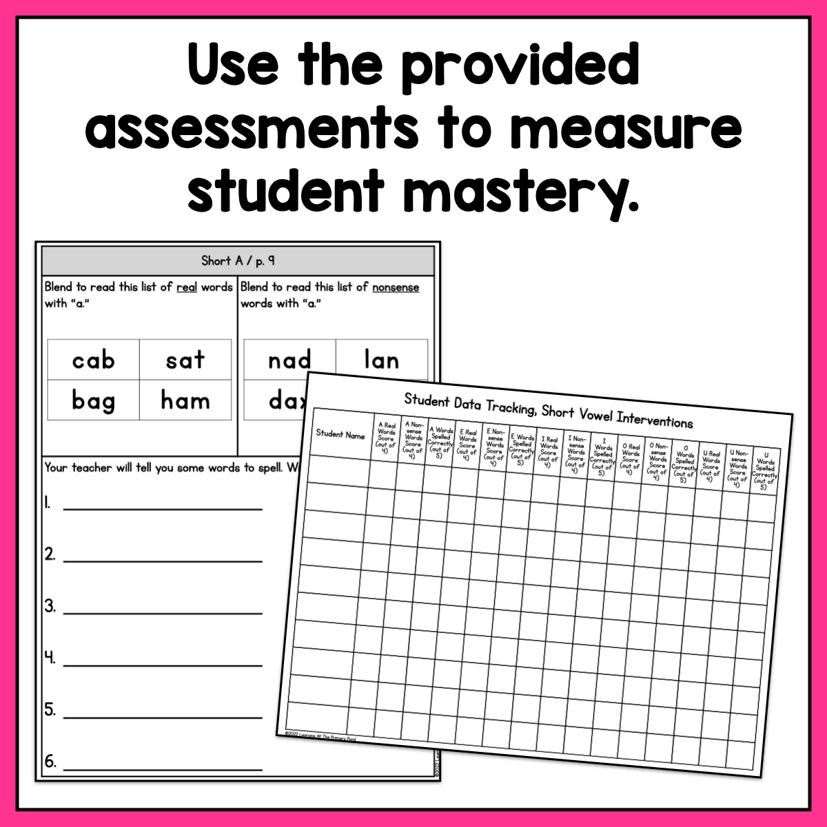 *K-2 Phonics-Based Reading Intervention Packs Bundle - learning-at-the-primary-pond