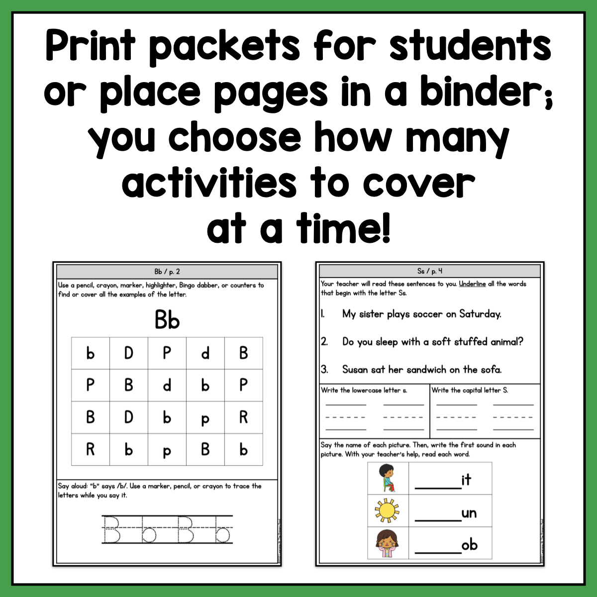 *Letters and Sounds Intervention Pack | No - Prep, Phonics - Based Reading Intervention SALE - Learning at the Primary Pond