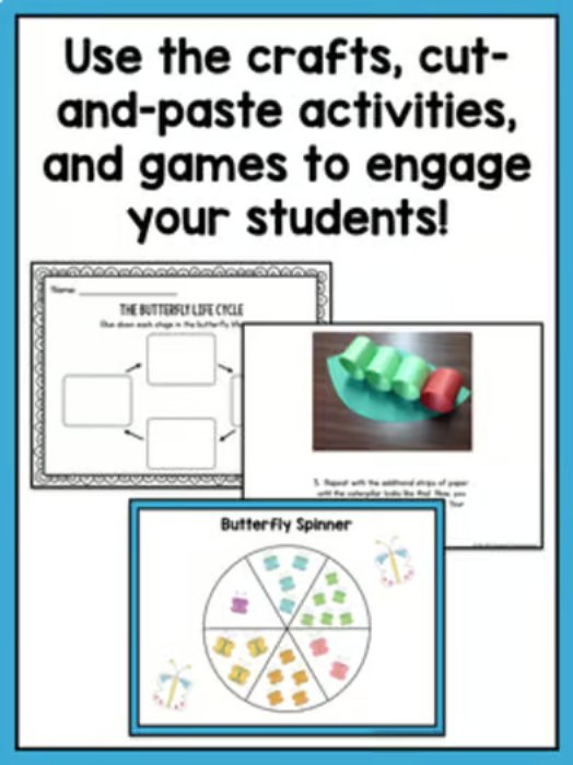 Life Cycle of a Butterfly | Science and Literacy Unit - learning-at-the-primary-pond