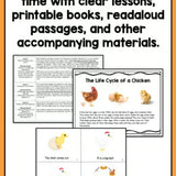 Life Cycle of a Chicken | Science and Literacy Unit - learning-at-the-primary-pond