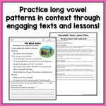 Long Vowel Decodable Passages | Silent E & Vowel Team Readers | 2nd Grade Set 3 - learning-at-the-primary-pond