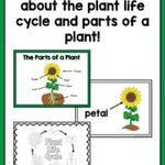 Plant Life Cycle and Parts of a Plant | Science and Literacy Unit - learning-at-the-primary-pond