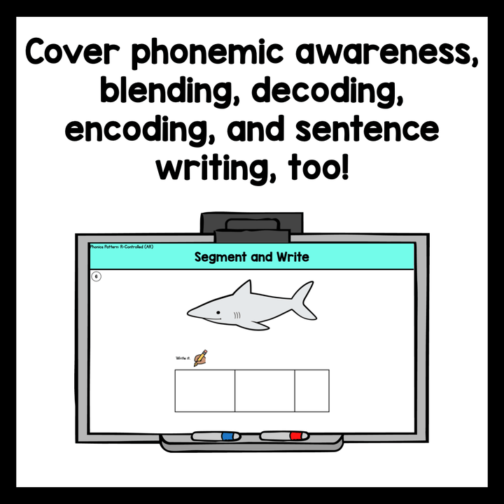 R-Controlled Vowels Phonics Slides | Bossy R | Google Slides Phonics ...