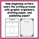 Second Grade Writing Prompts | Informational, Narrative, & Opinion Writing BUNDLE - Sale - learning-at-the-primary-pond