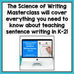 *Sentence Writing Success Toolkit for Kindergarten - learning-at-the-primary-pond