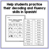 Spanish Reading Fluency Ladders / Escaleras de fluidez - learning-at-the-primary-pond