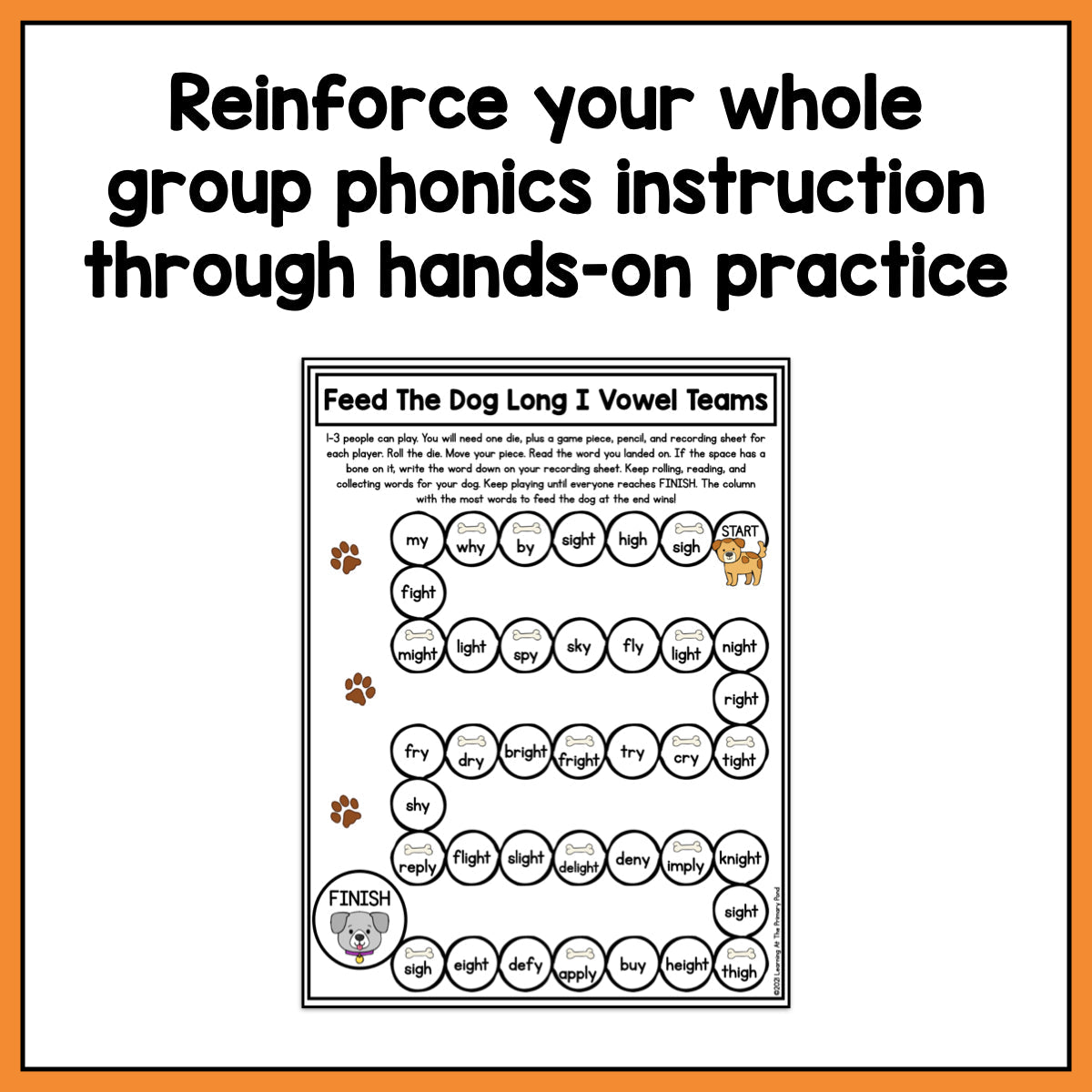 Vowel Team Games: First Grade No-Prep Phonics - learning-at-the-primary-pond