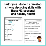 Winter Holiday Decodables | Seasonal Texts K-2 BUNDLE - learning-at-the-primary-pond