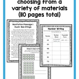 Summer Homework Packet for Rising Third Graders (who have completed second grade)