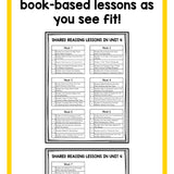 Second Grade Shared Reading Lessons for Reading Workshop: Unit 4
