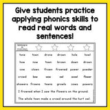 Blending Lines | Diphthongs - learning-at-the-primary-pond