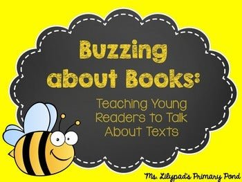 Buddy Reading Lesson Pack for K-1 (Buzzing About Books) - learning-at-the-primary-pond