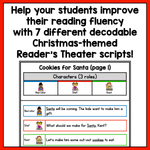 Decodable Christmas Reader's Theater Play Scripts for 1st Grade | SOR aligned - learning-at-the-primary-pond