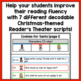 Decodable Christmas Reader's Theater Play Scripts for 1st Grade | SOR aligned - learning-at-the-primary-pond