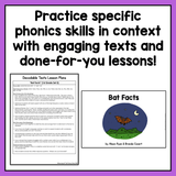 Decodable Readers / Texts: First Grade Bundle - learning-at-the-primary-pond