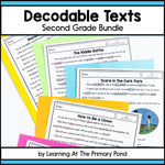Decodable Readers / Texts: Second Grade Bundle - learning-at-the-primary-pond