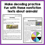 Decodable Safari Texts | Nonfiction Decodable Passages for Second Grade - learning-at-the-primary-pond