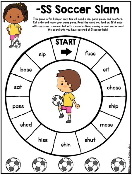 Double Final Consonants Parent Pack ~ Targeted Skill Pack for K-3 - learning-at-the-primary-pond