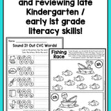 First Grade Back to School Literacy Packet: "I Can Work By Myself!" - learning-at-the-primary-pond
