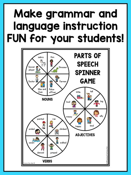 First Grade Grammar Alive - learning-at-the-primary-pond