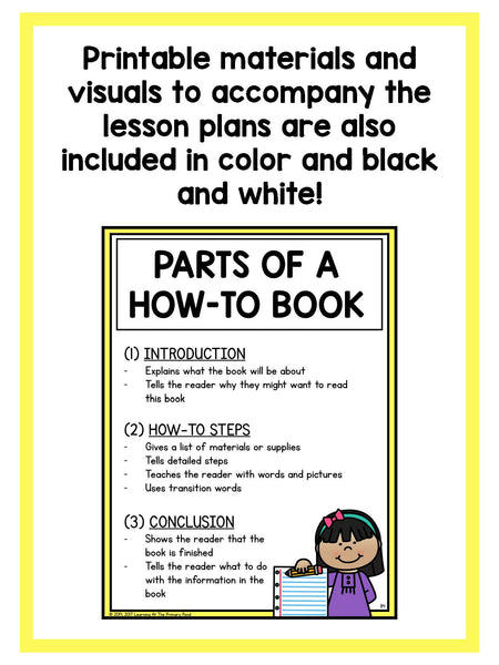 First Grade How-To Writing Lessons {1st Grade Writing Workshop Unit 3} - learning-at-the-primary-pond