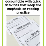 First Grade Independent Reading Center Supplementary Materials - learning-at-the-primary-pond