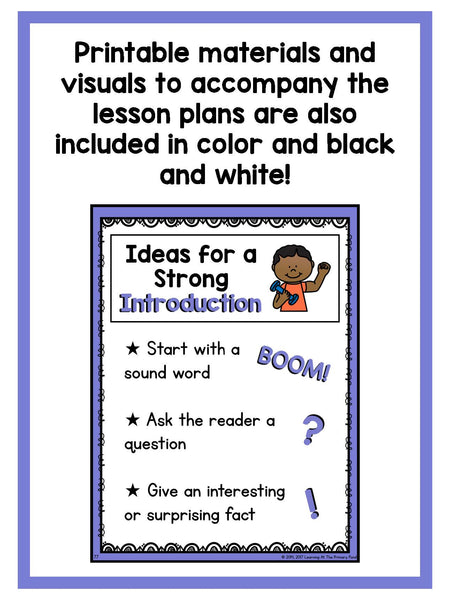 First Grade Informational Writing Lessons {1st Grade Writing Workshop Unit 6} - learning-at-the-primary-pond