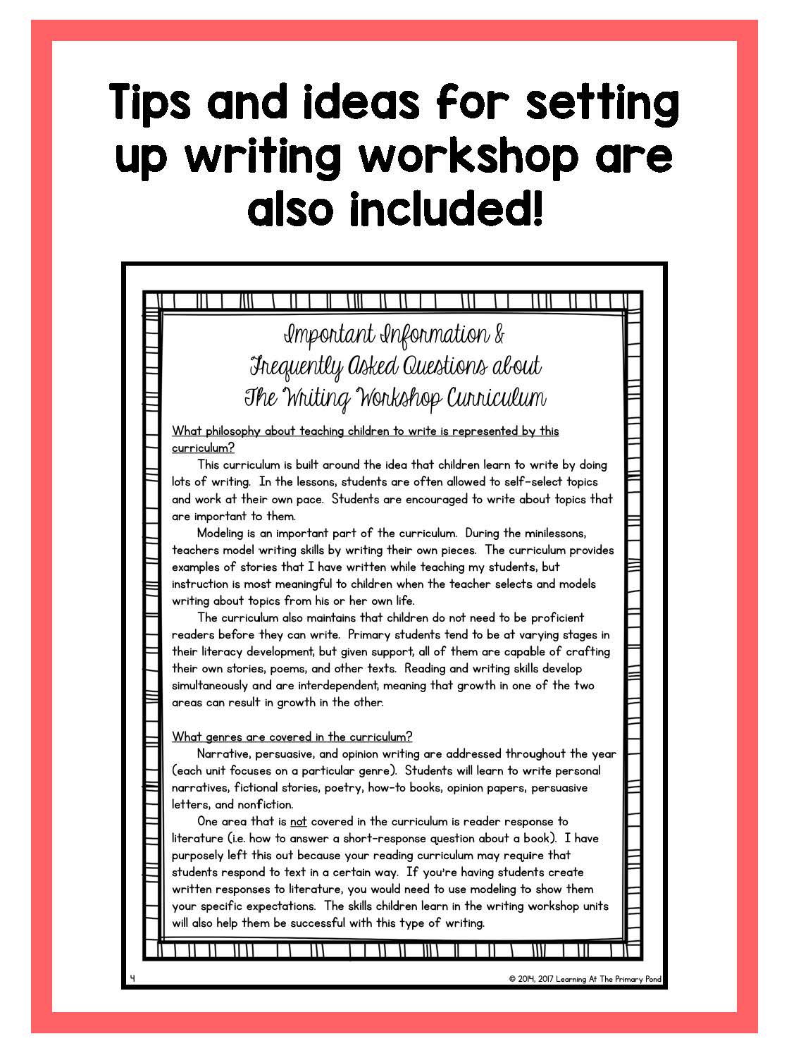 First Grade Narrative Writing Lessons {1st Grade Writing Workshop Unit ...