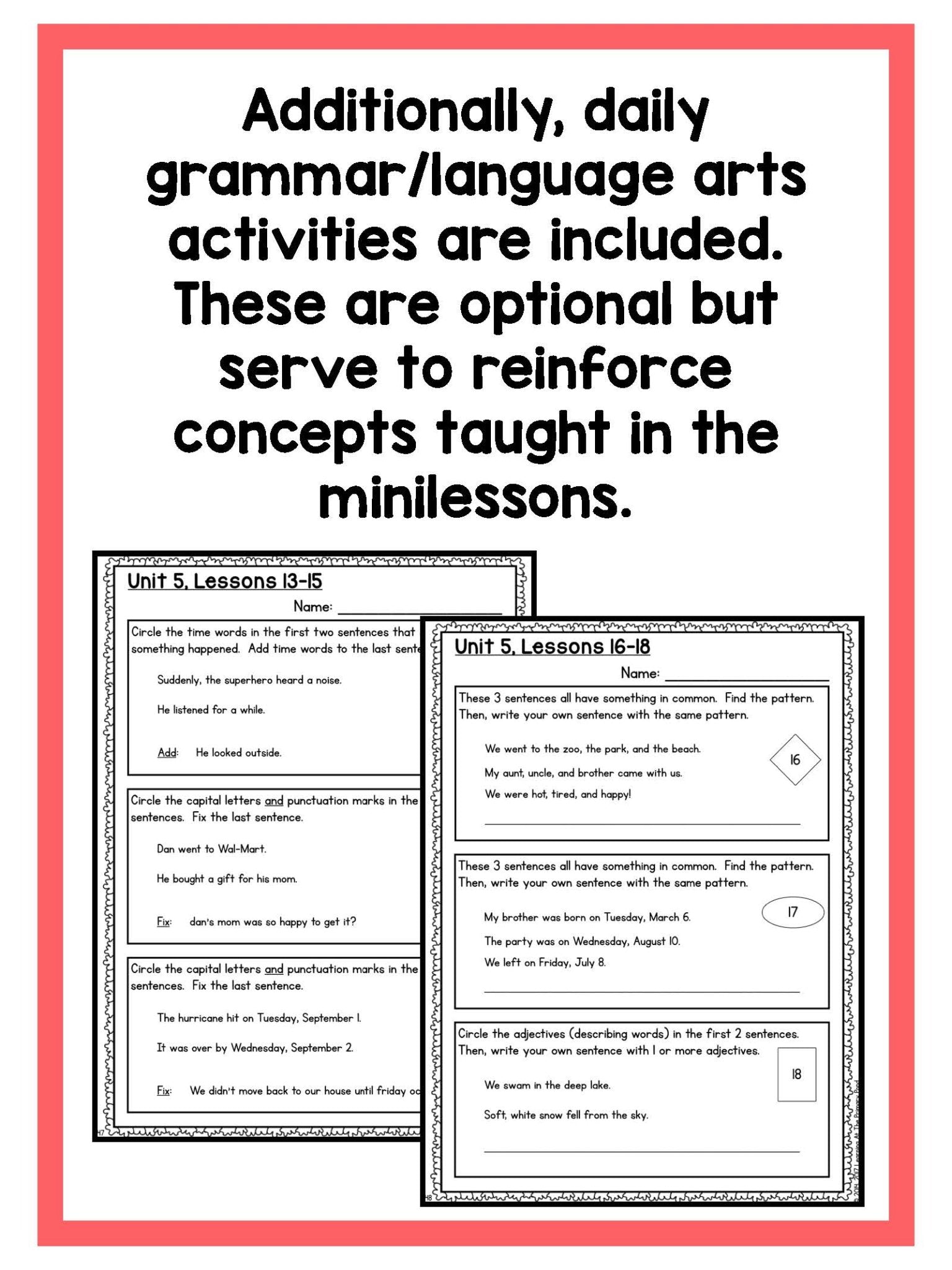 First Grade Narrative Writing Lessons {1st Grade Writing Workshop Unit ...