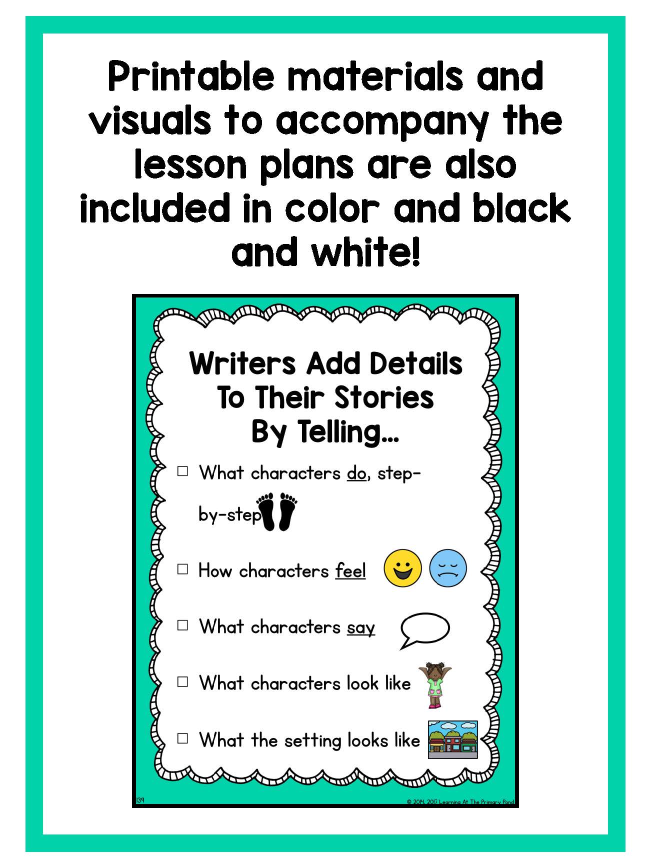 First Grade Personal Narrative Writing Lessons {1st Grade Writing Work ...