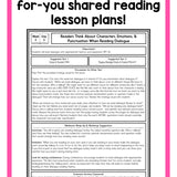 First Grade Shared Reading Lessons for Reading Workshop: Unit 2 - learning-at-the-primary-pond