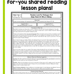 First Grade Shared Reading Lessons for Reading Workshop: Unit 4 - learning-at-the-primary-pond