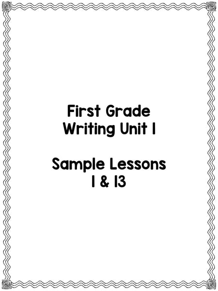 First Grade Writing Workshop & Reading Workshop Mega Bundle - learning-at-the-primary-pond