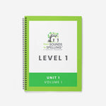 From Sounds to Spelling®️ Spiral Bound Teacher Masters (Hard Copy): Level 1, Unit 1, Volume 1 - learning-at-the-primary-pond