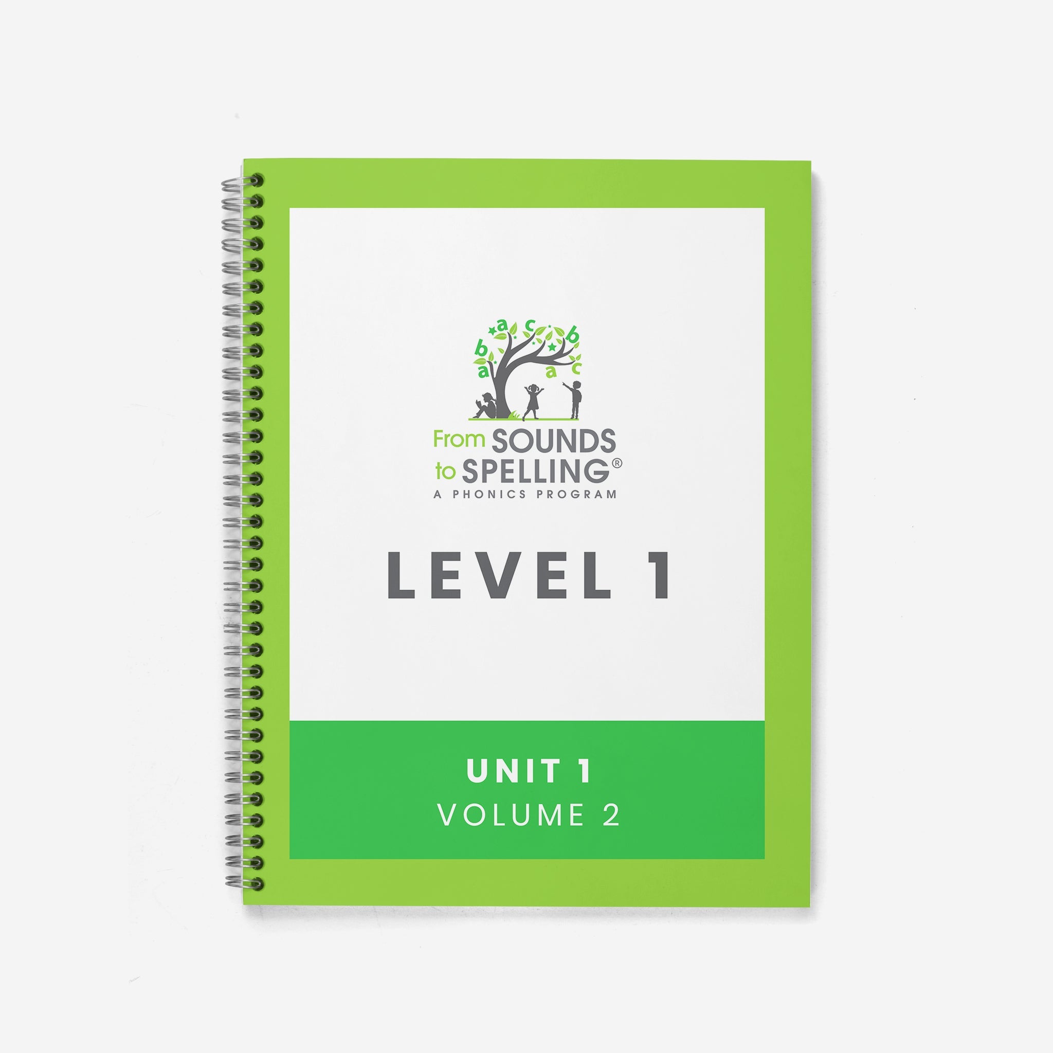 From Sounds to Spelling®️ Spiral Bound Teacher Masters (Hard Copy): Level 1, Unit 1, Volume 2 - learning-at-the-primary-pond