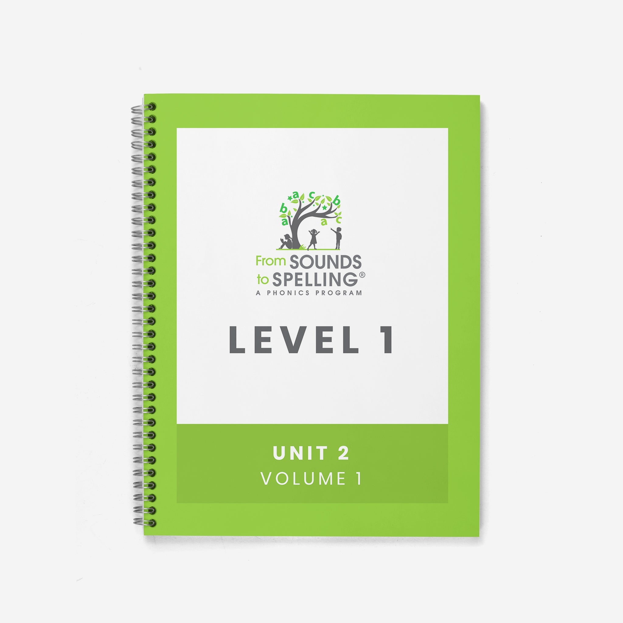 From Sounds to Spelling®️ Spiral Bound Teacher Masters (Hard Copy): Level 1, Unit 2, Volume 1 - learning-at-the-primary-pond