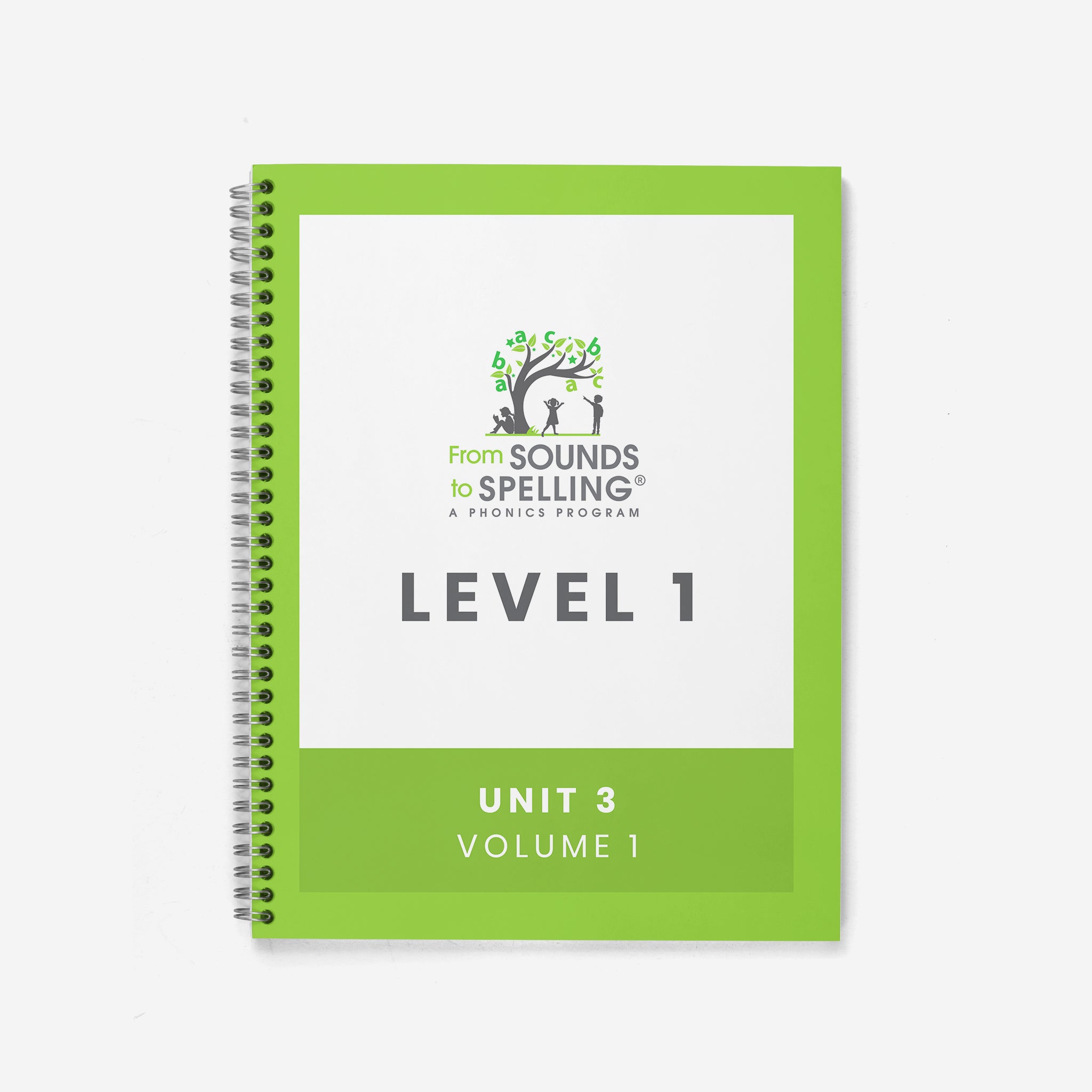 From Sounds to Spelling®️ Spiral Bound Teacher Masters (Hard Copy): Level 1, Unit 3, Volume 1 - learning-at-the-primary-pond
