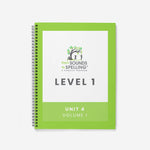 From Sounds to Spelling®️ Spiral Bound Teacher Masters (Hard Copy): Level 1, Unit 4, Volume 1 - learning-at-the-primary-pond