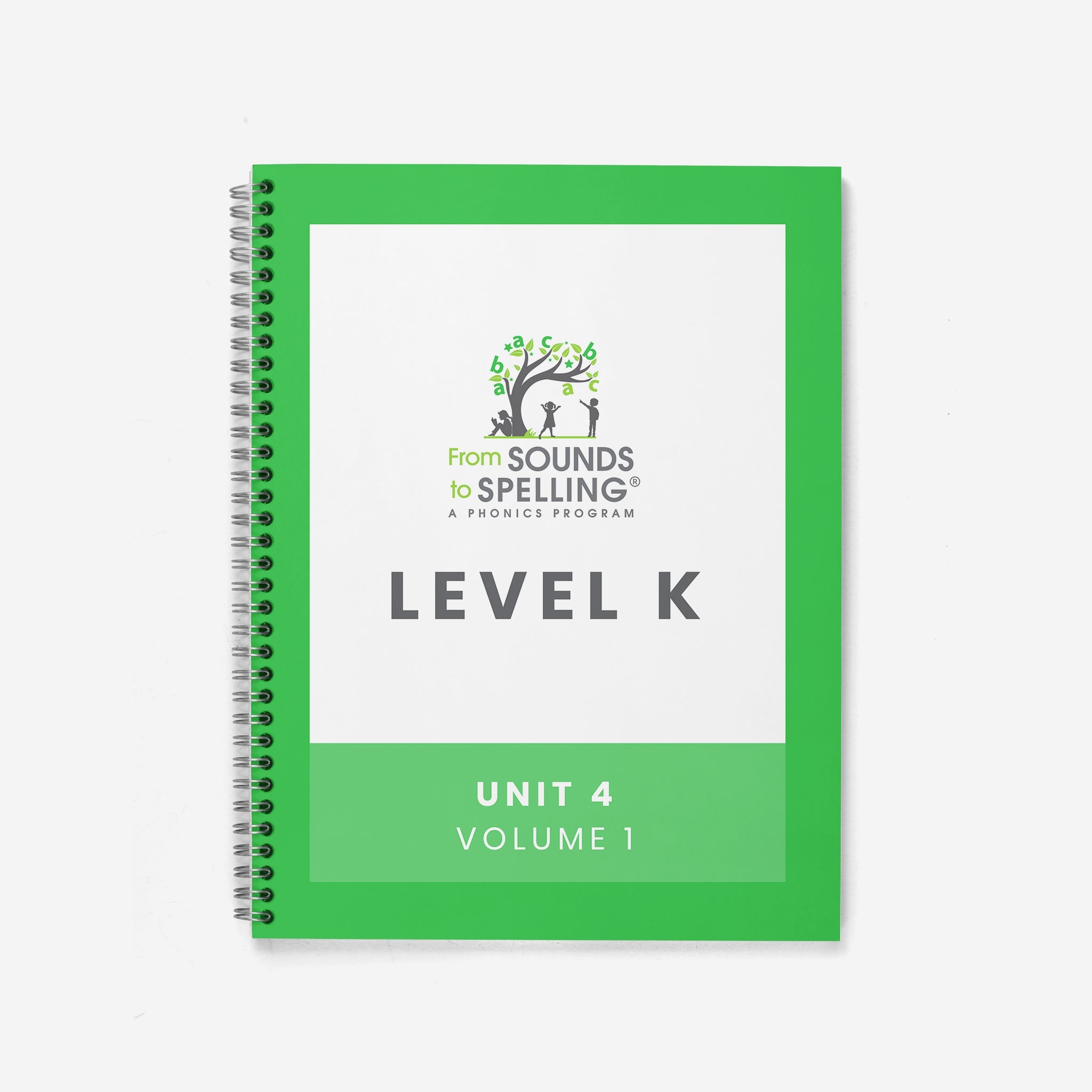 From Sounds to Spelling®️ Spiral Bound Teacher Masters (Hard Copy): Level K, Unit 4, Volume 1 - learning-at-the-primary-pond