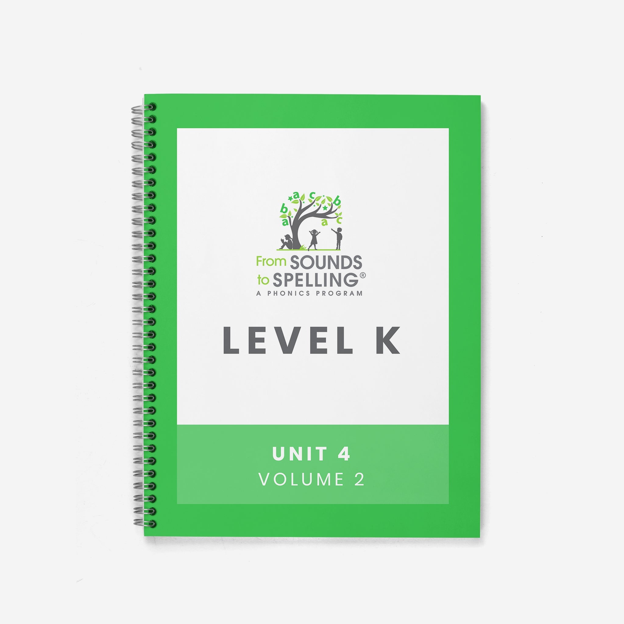 From Sounds to Spelling®️ Spiral Bound Teacher Masters (Hard Copy): Level K, Unit 4, Volume 2 - learning-at-the-primary-pond